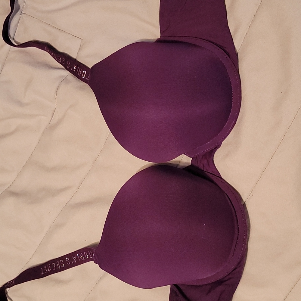 Victoria Secret adjustable strap Purple Bra